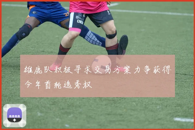 雄鹿队积极寻求交易方案力争获得今年首轮选秀权
