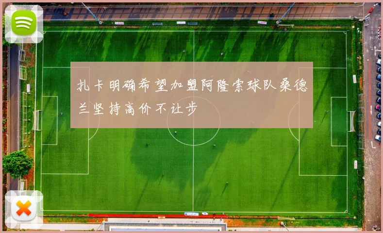 扎卡明确希望加盟阿隆索球队桑德兰坚持高价不让步